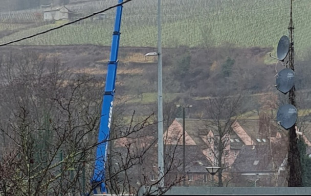 Travaux au Stade AIOLFI